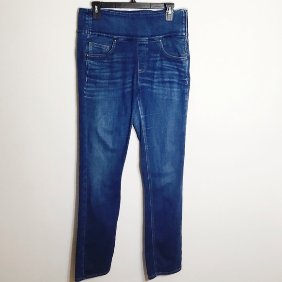 SPANX Denim - Spanx Jeans the Slim Straight High Rise Jeans